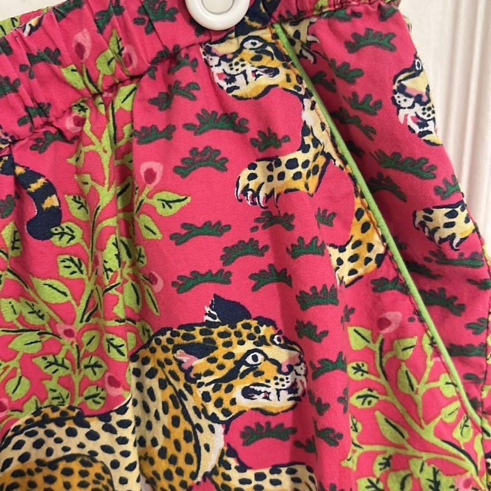 Printfresh Bagheera Sleep Shorts Hot Pink Leopard Print Size 2X - Picture 7 of 12